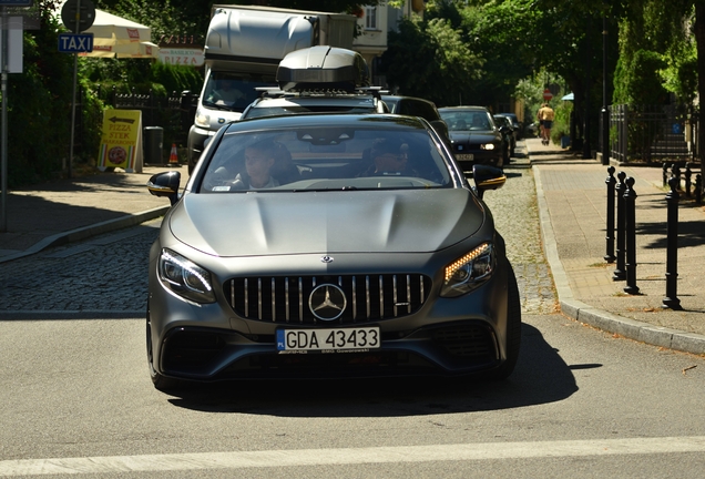 Mercedes-AMG S 63 Coupé C217 2018 Yellow Night Edition