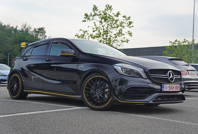 Mercedes-AMG A 45 W176 Yellow Night Edition