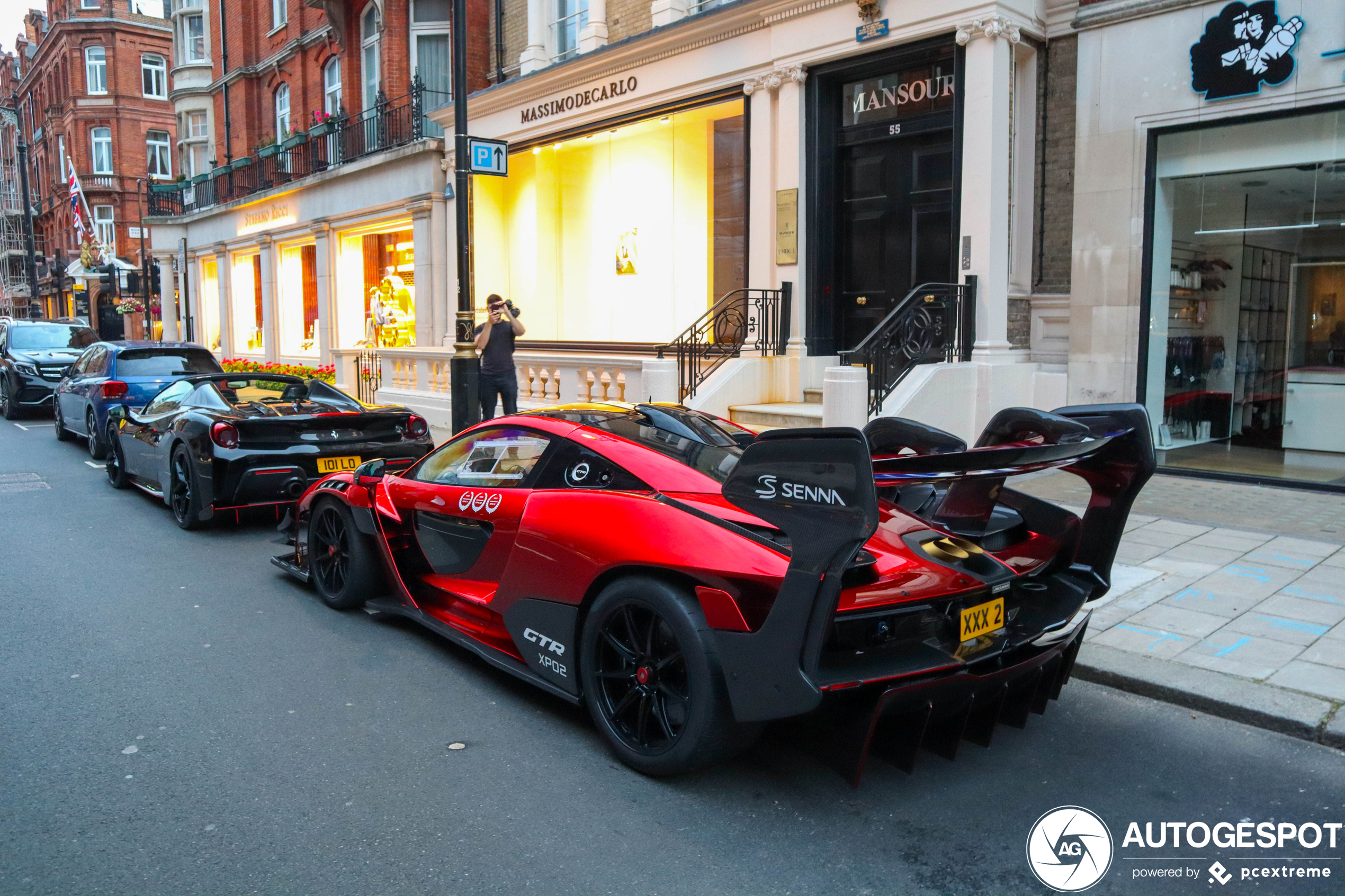 McLaren Senna GTR wint het vleugelspel