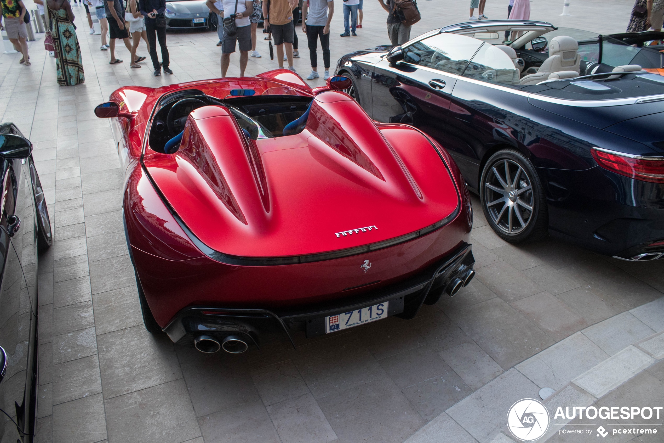 Monaco schittert weer met prachtige spots: Ferrari Monza SP2