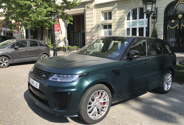 Land Rover Range Rover Sport SVR 2018