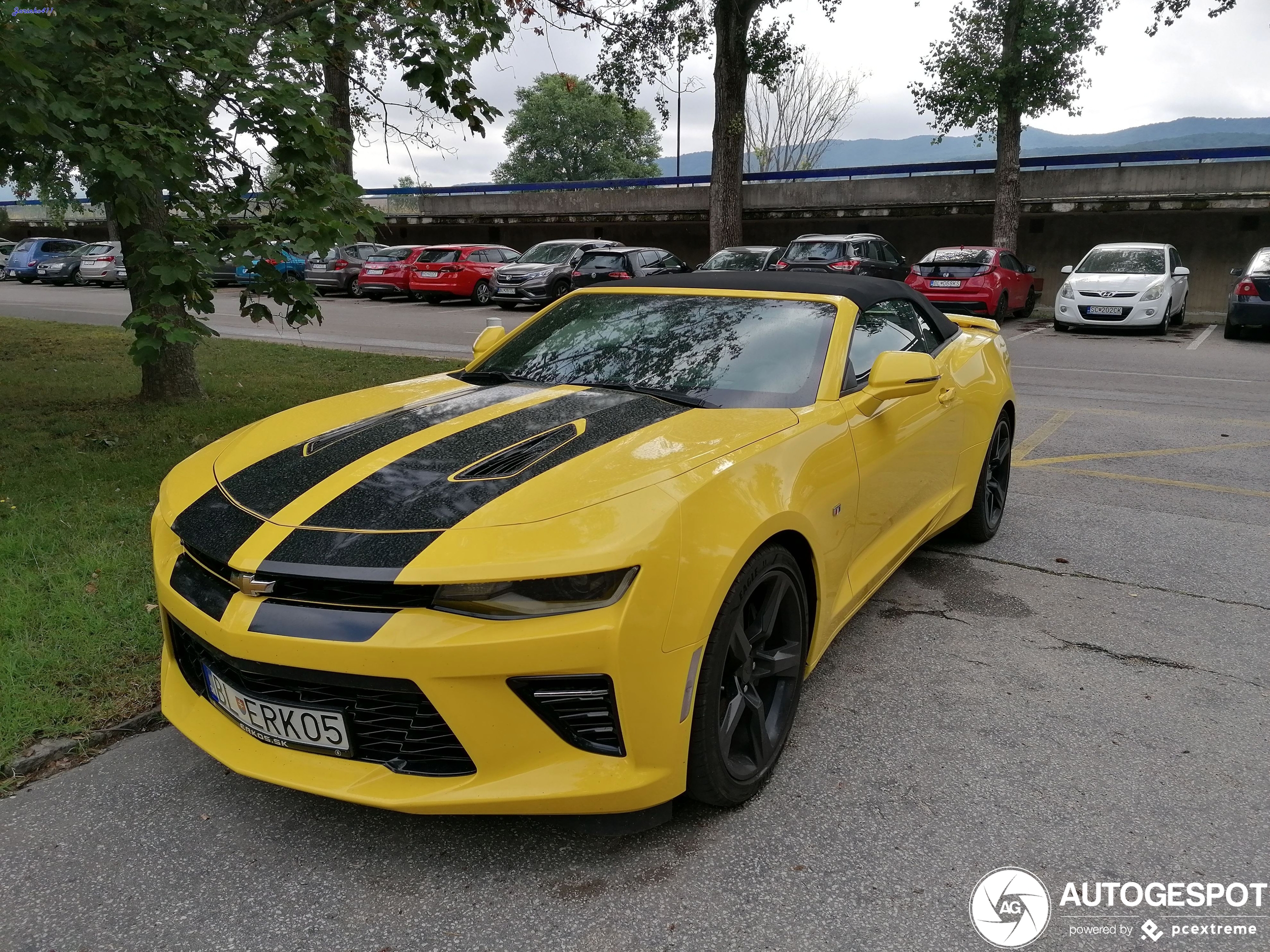 Chevrolet Camaro SS Convertible 2016