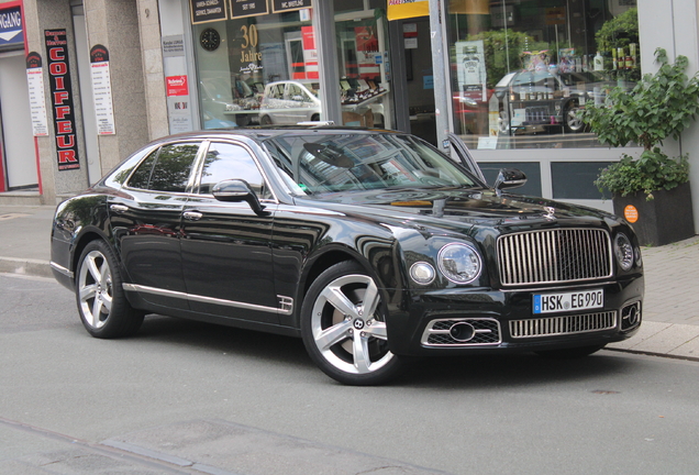 Bentley Mulsanne Speed 2016