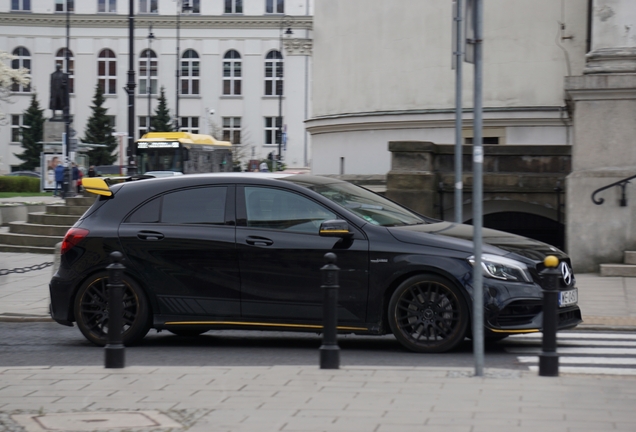 Mercedes-AMG A 45 W176 Yellow Night Edition