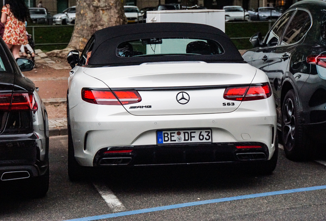 Mercedes-AMG S 63 Convertible A217 2018