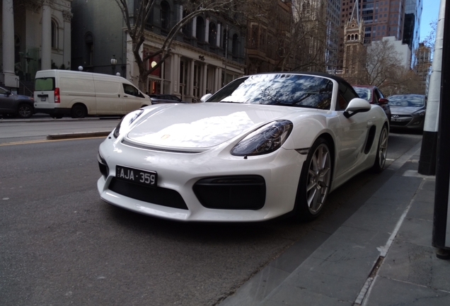 Porsche 981 Boxster Spyder