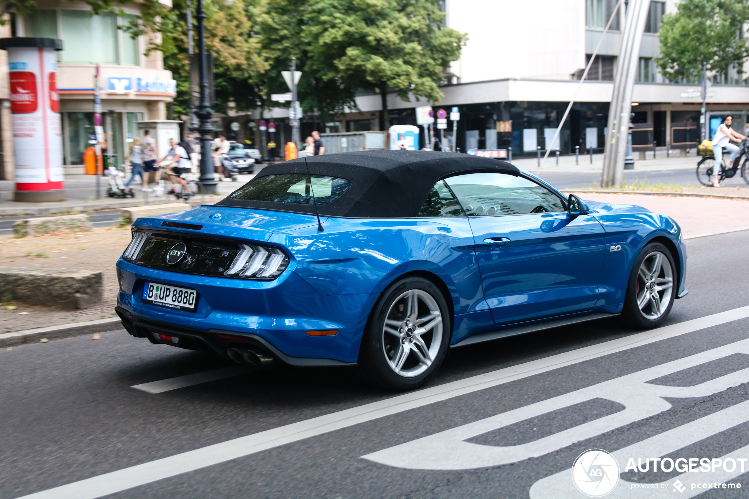 Ford Mustang GT Convertible 2018