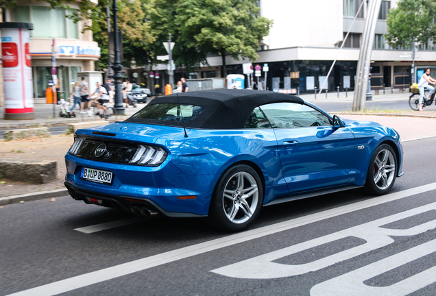 Ford Mustang GT Convertible 2018