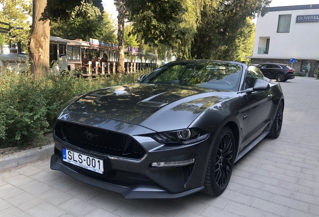 Ford Mustang GT Convertible 2018