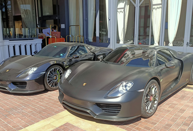 Porsche 918 Spyder Weissach Package