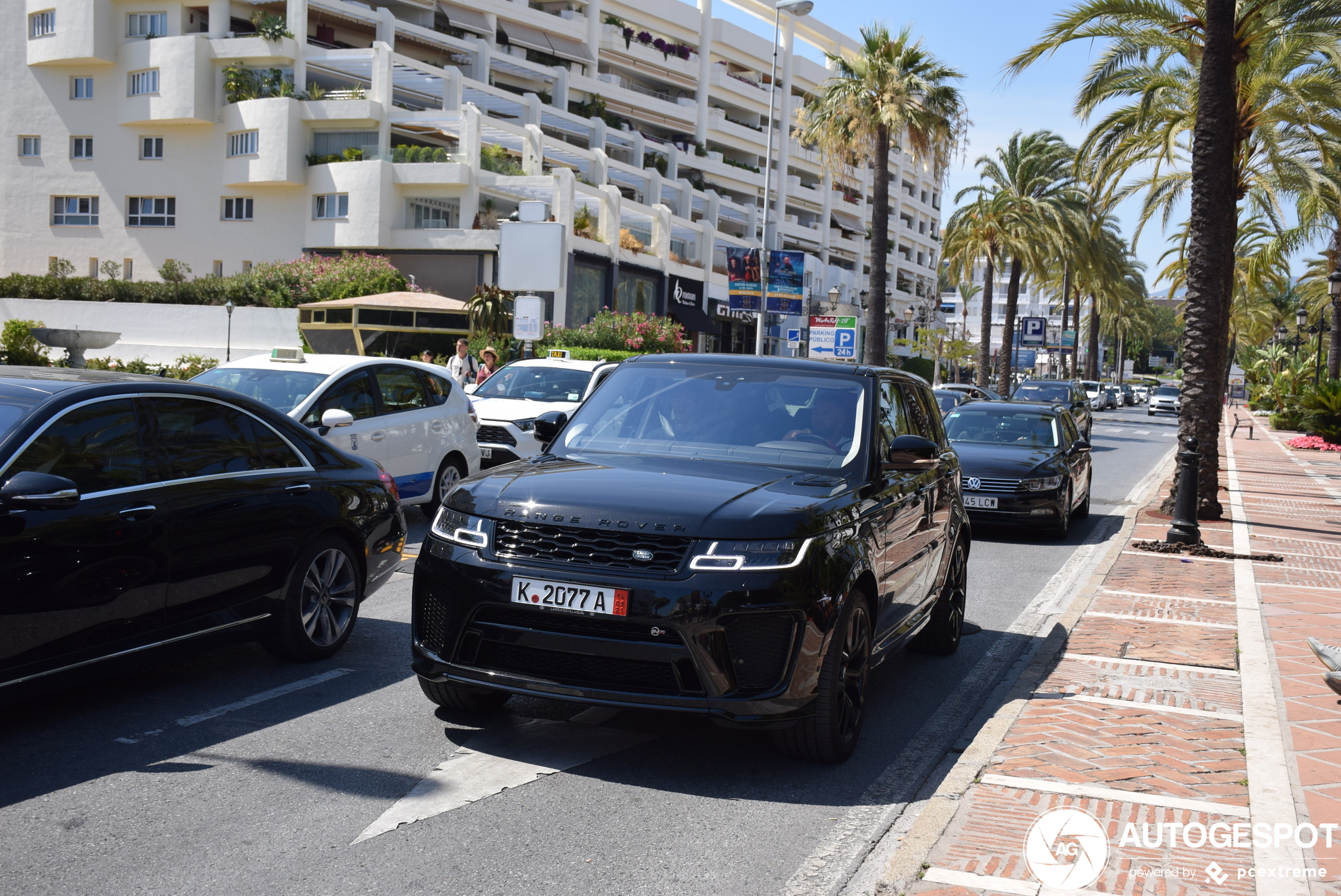 Land Rover Range Rover Sport SVR 2018