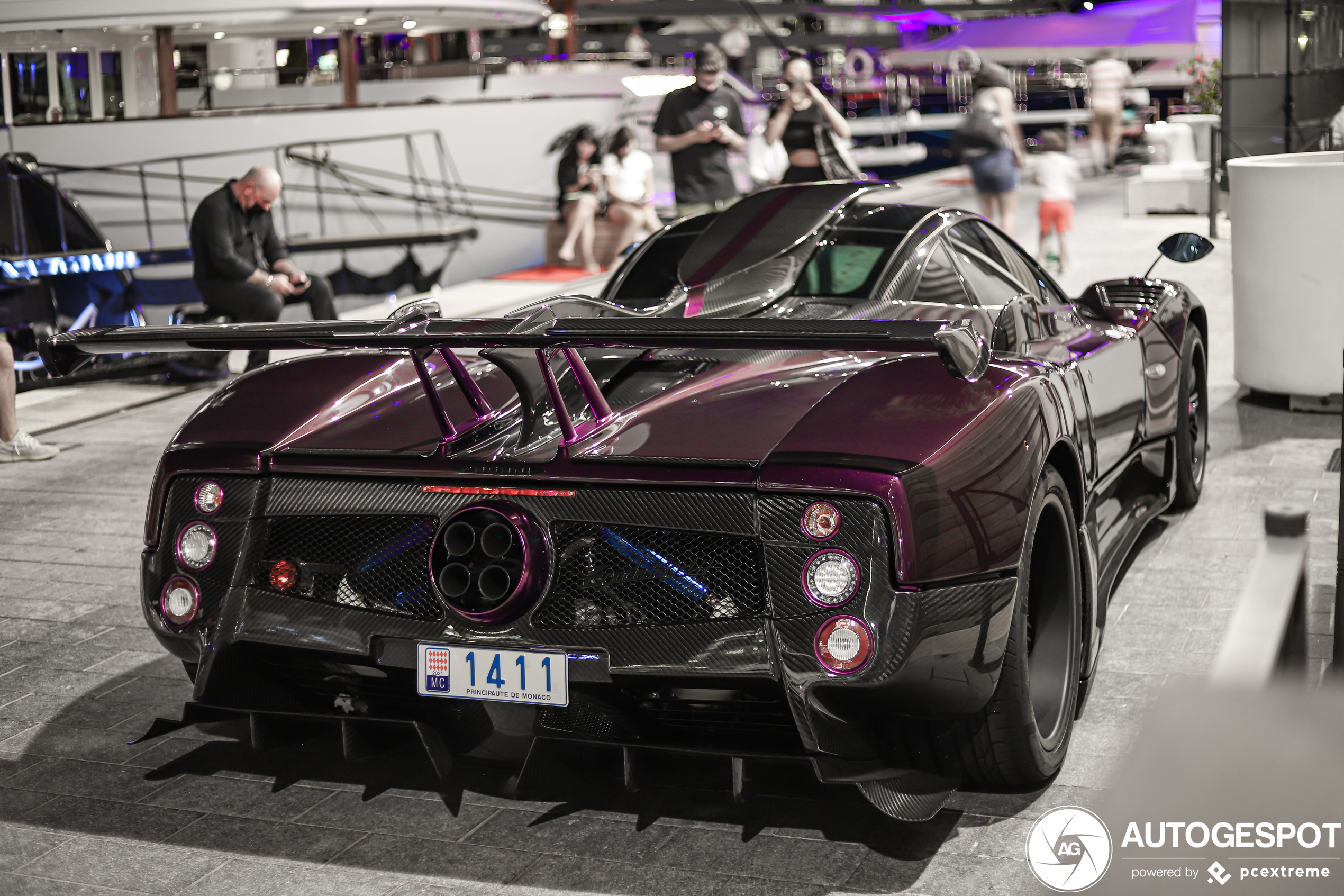 Lewis Hamilton zijn Pagani Zonda 760 LH blijft indrukwekkend