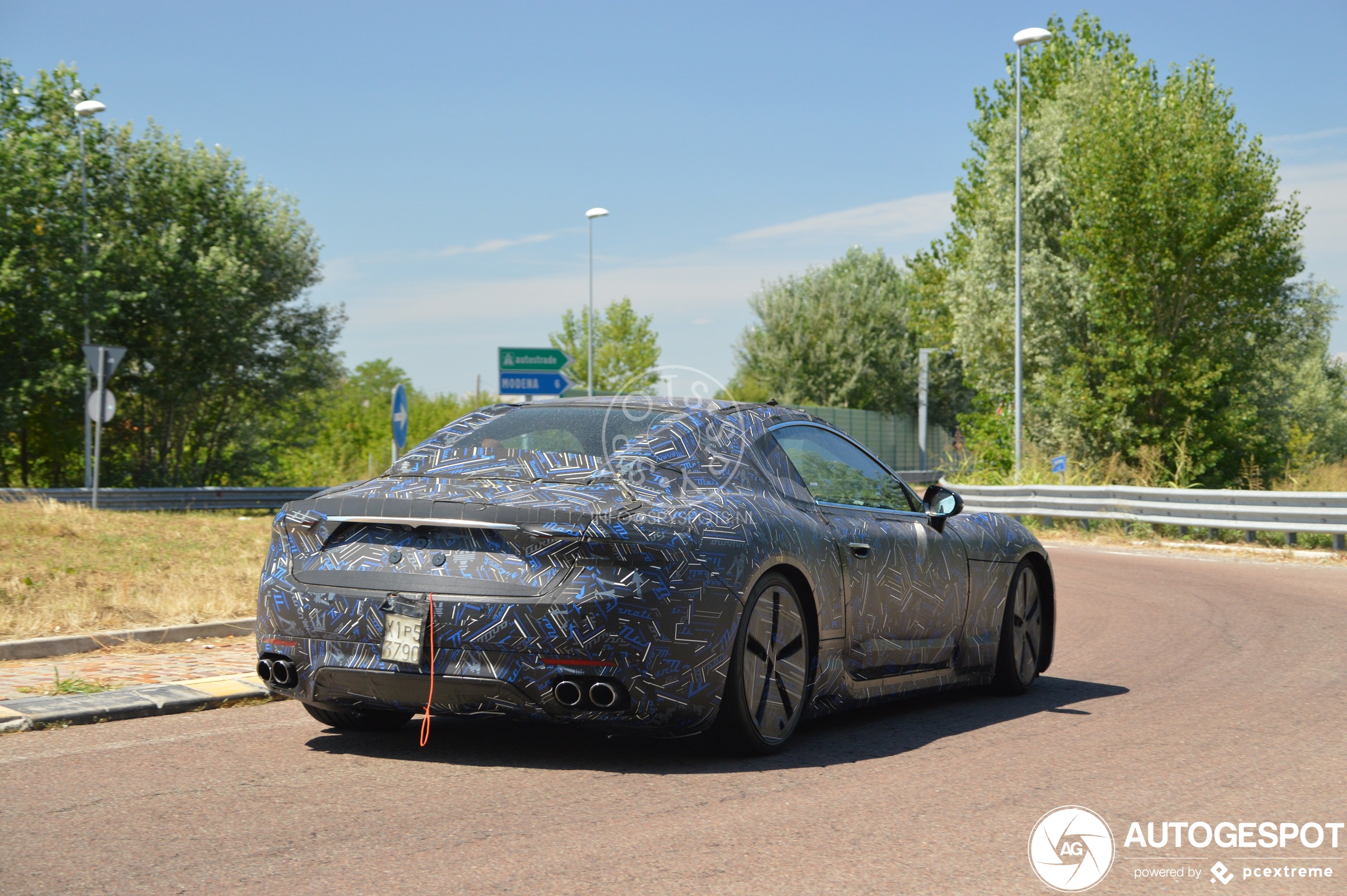 Maserati GranTurismo 2022 Mule