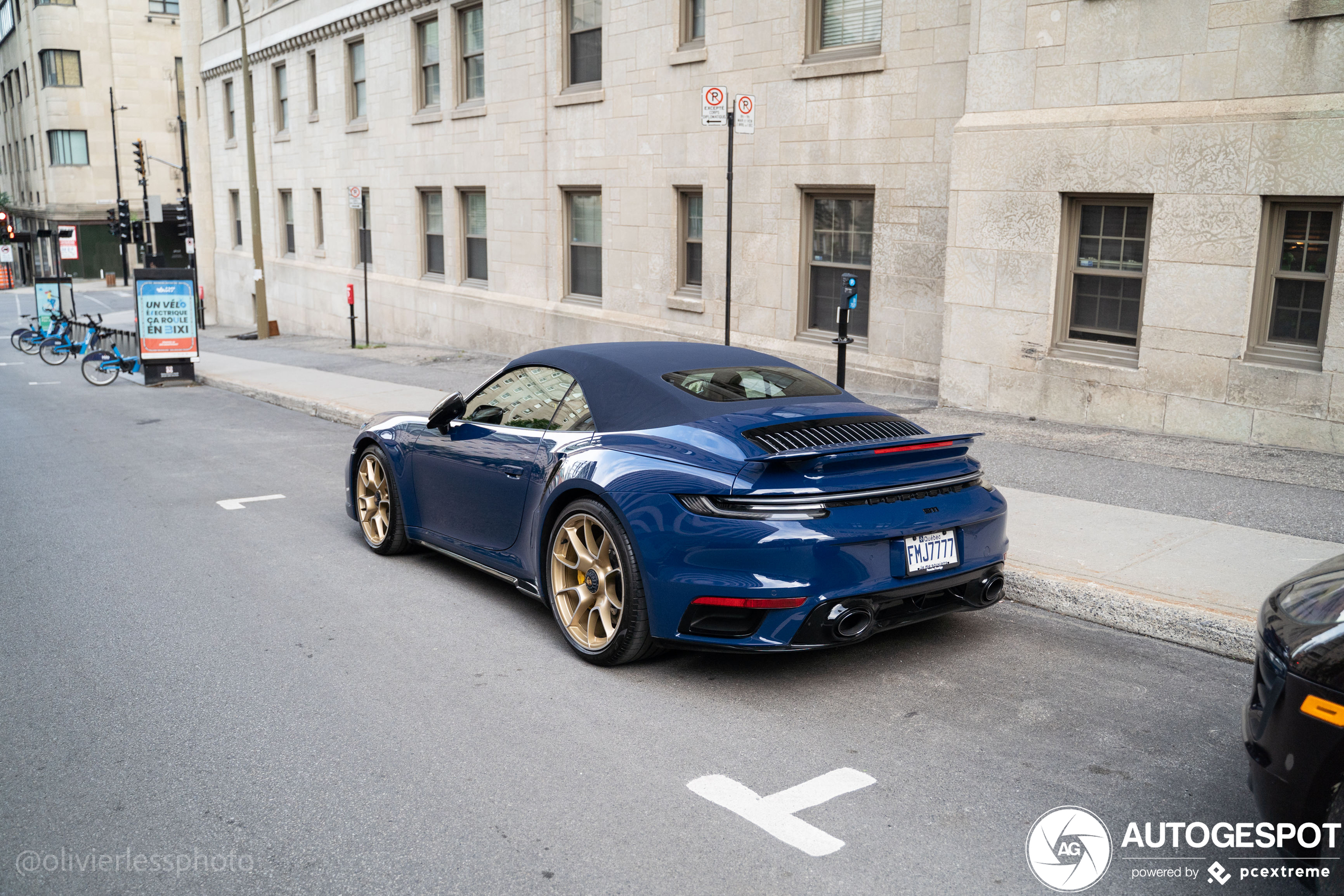 Porsche 992 Turbo S Cabriolet