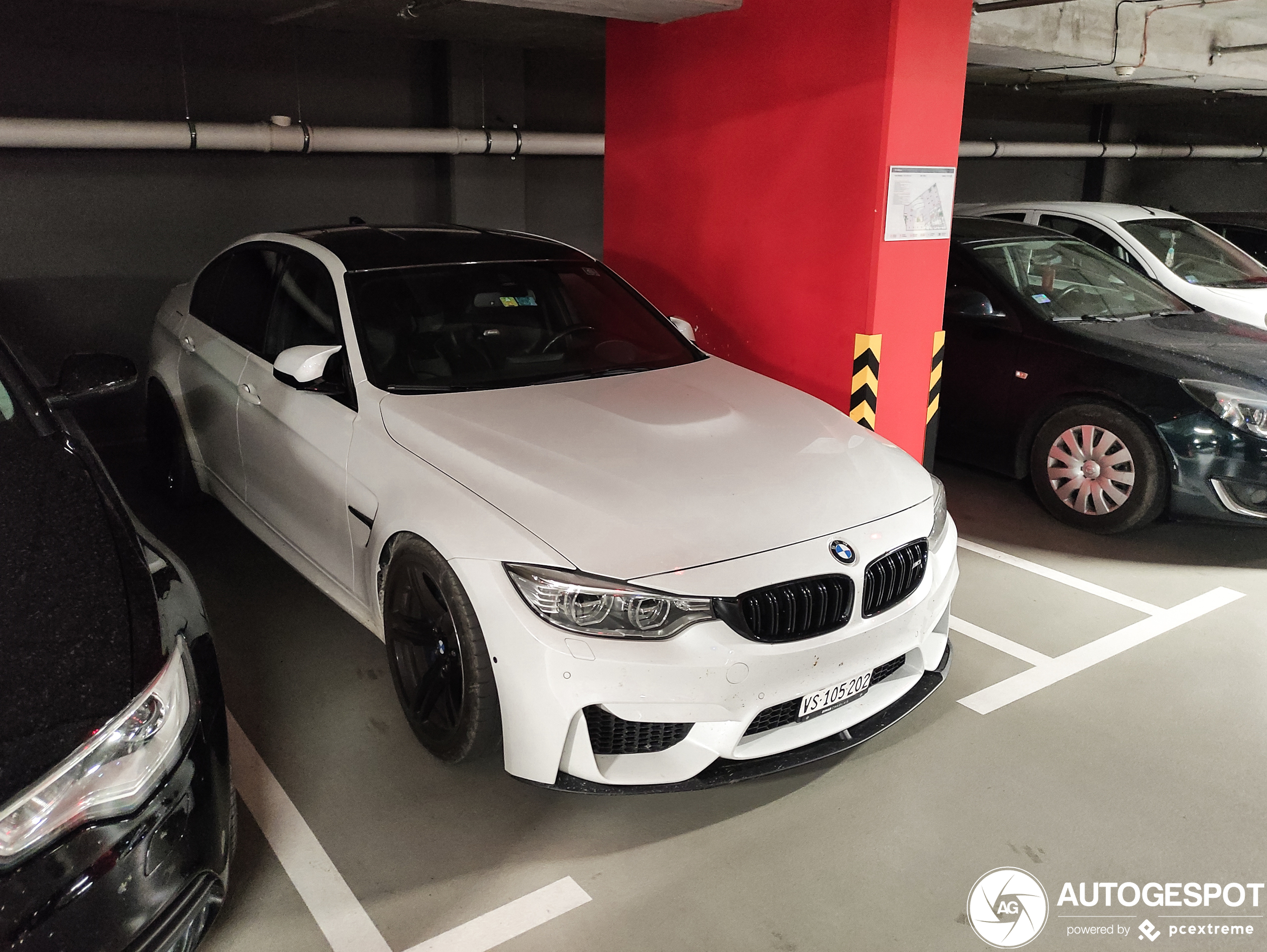 bmw m3 f80 blanco