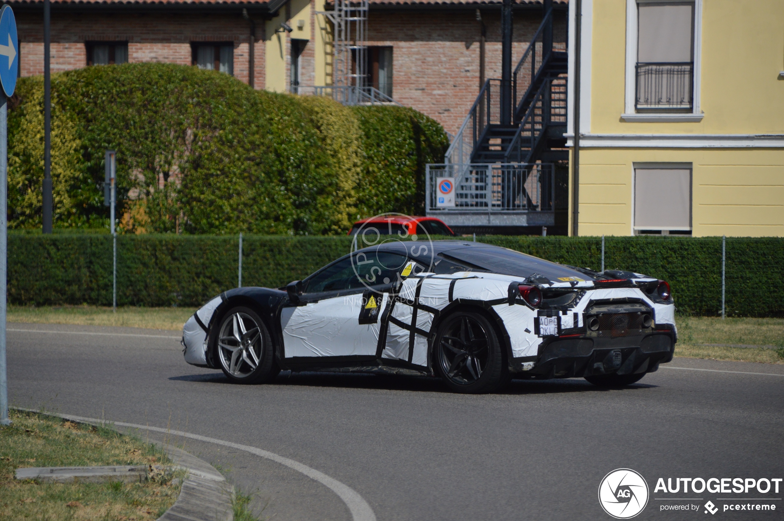 Ferrari 488 Hybrid Mule