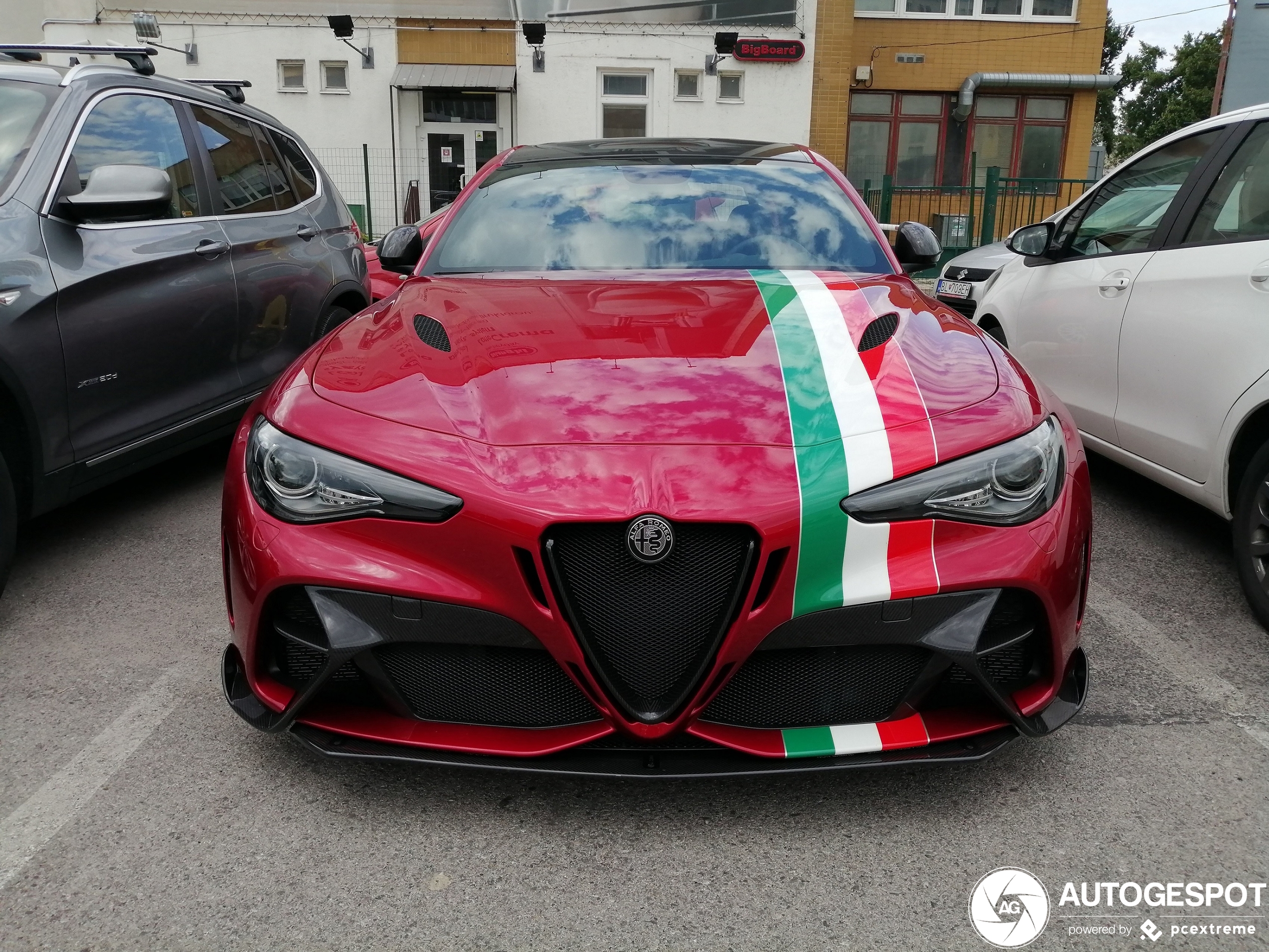 Alfa Romeo Giulia GTAm is een showstopper
