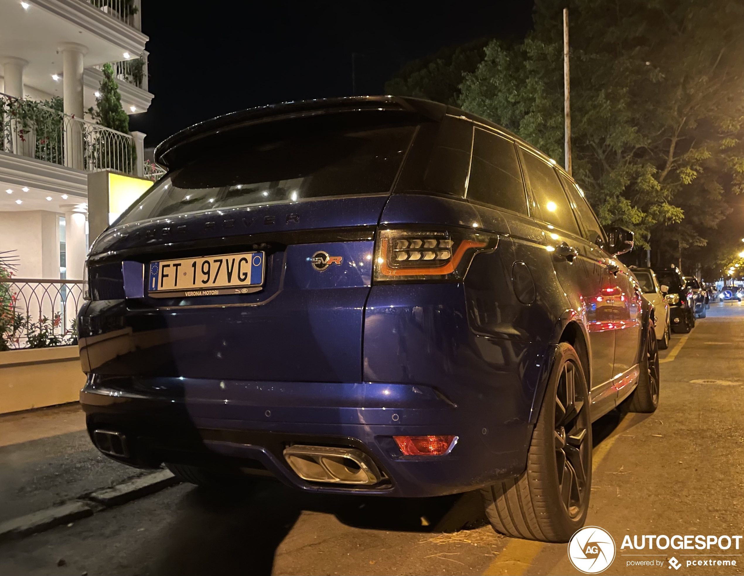 Land Rover Range Rover Sport SVR 2018