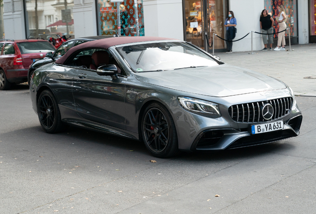 Mercedes-AMG S 63 Convertible A217 2018