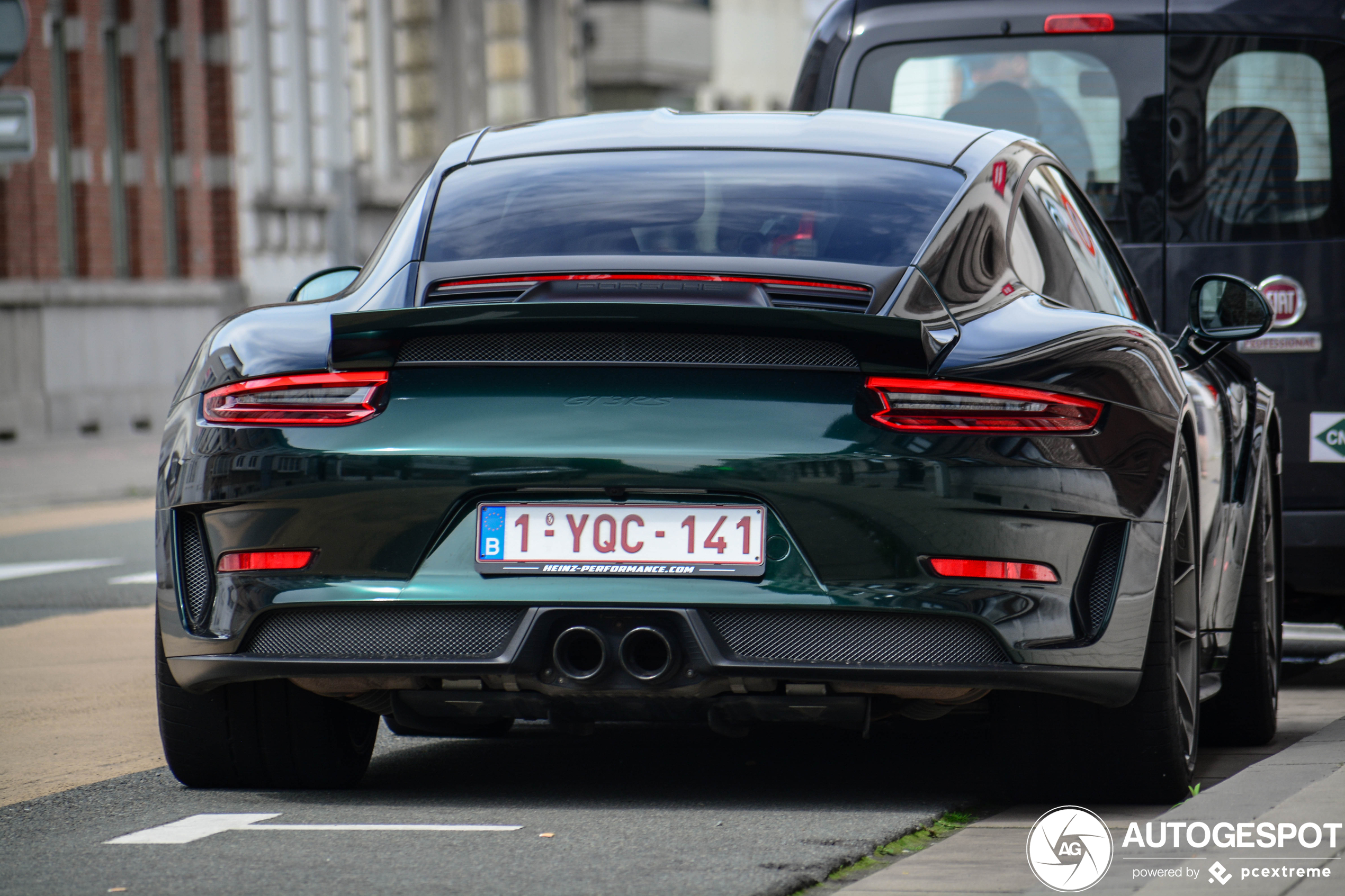 Porsche GT3 zonder spoiler heeft géén Touring Package