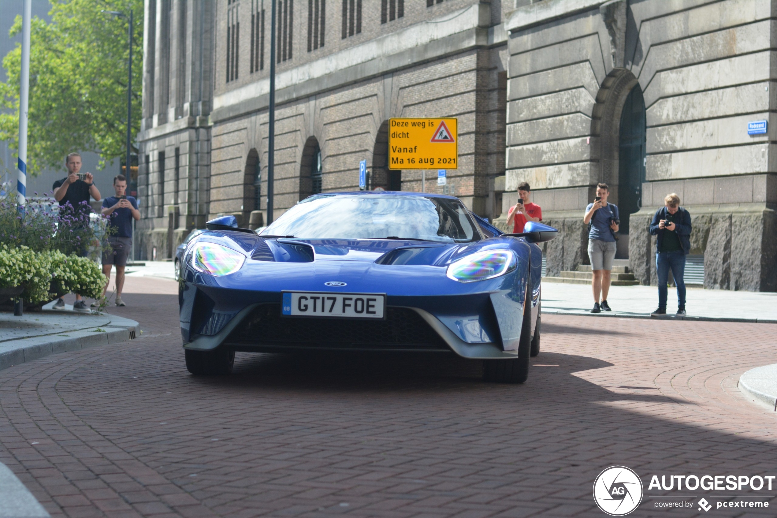 Ford GT is tijdelijk in Nederland