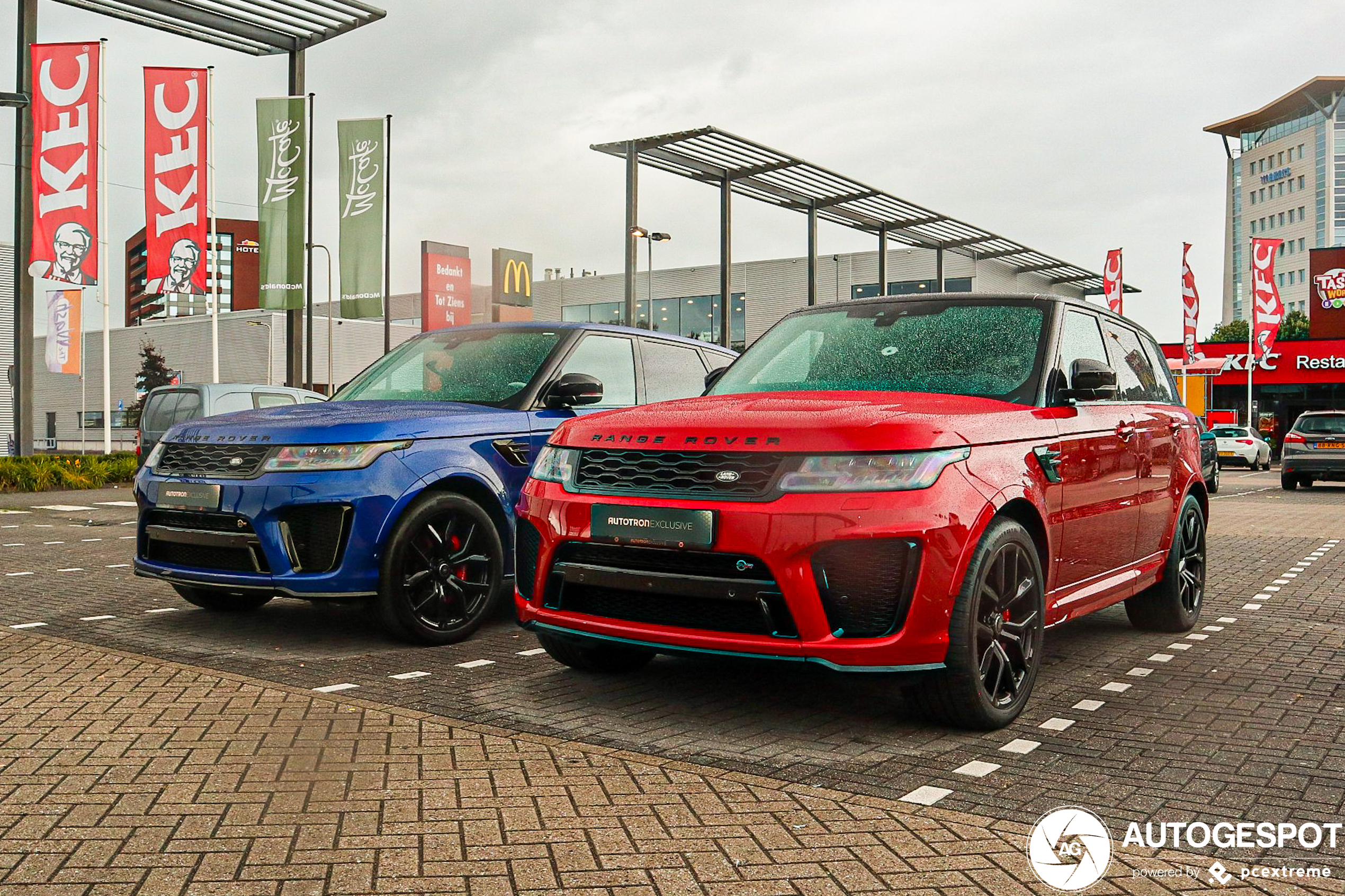 Land Rover Range Rover Sport SVR 2018