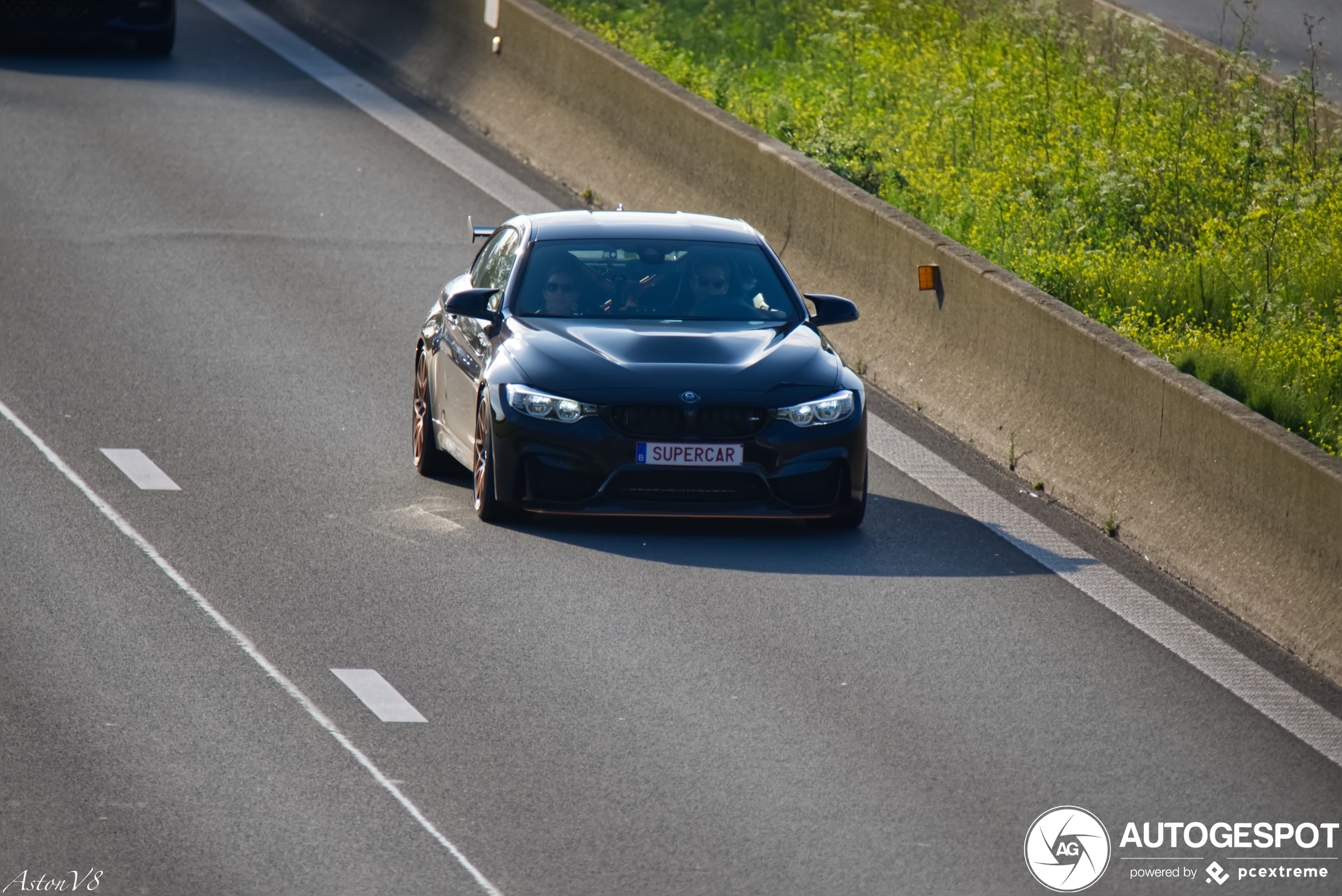 BMW M4 GTS door G-Power mag deze kentekenplaat met trots dragen