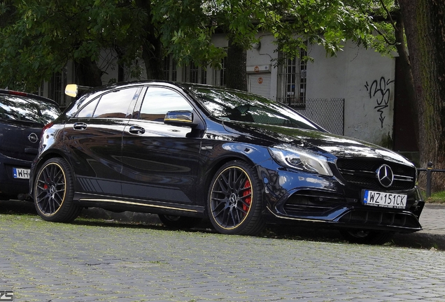 Mercedes-AMG A 45 W176 Yellow Night Edition