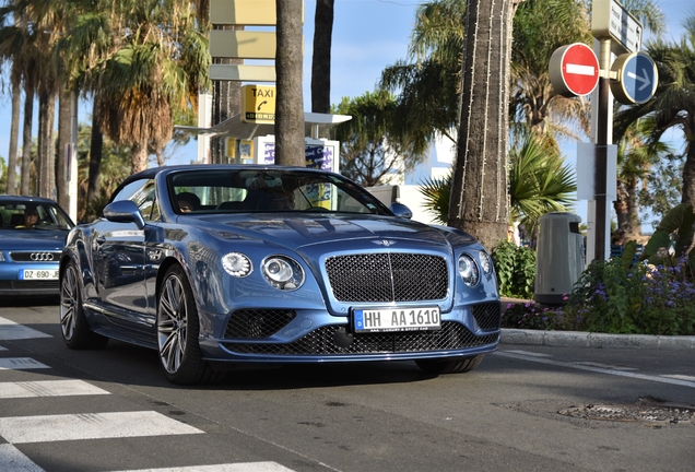 Bentley Continental GTC Speed 2016