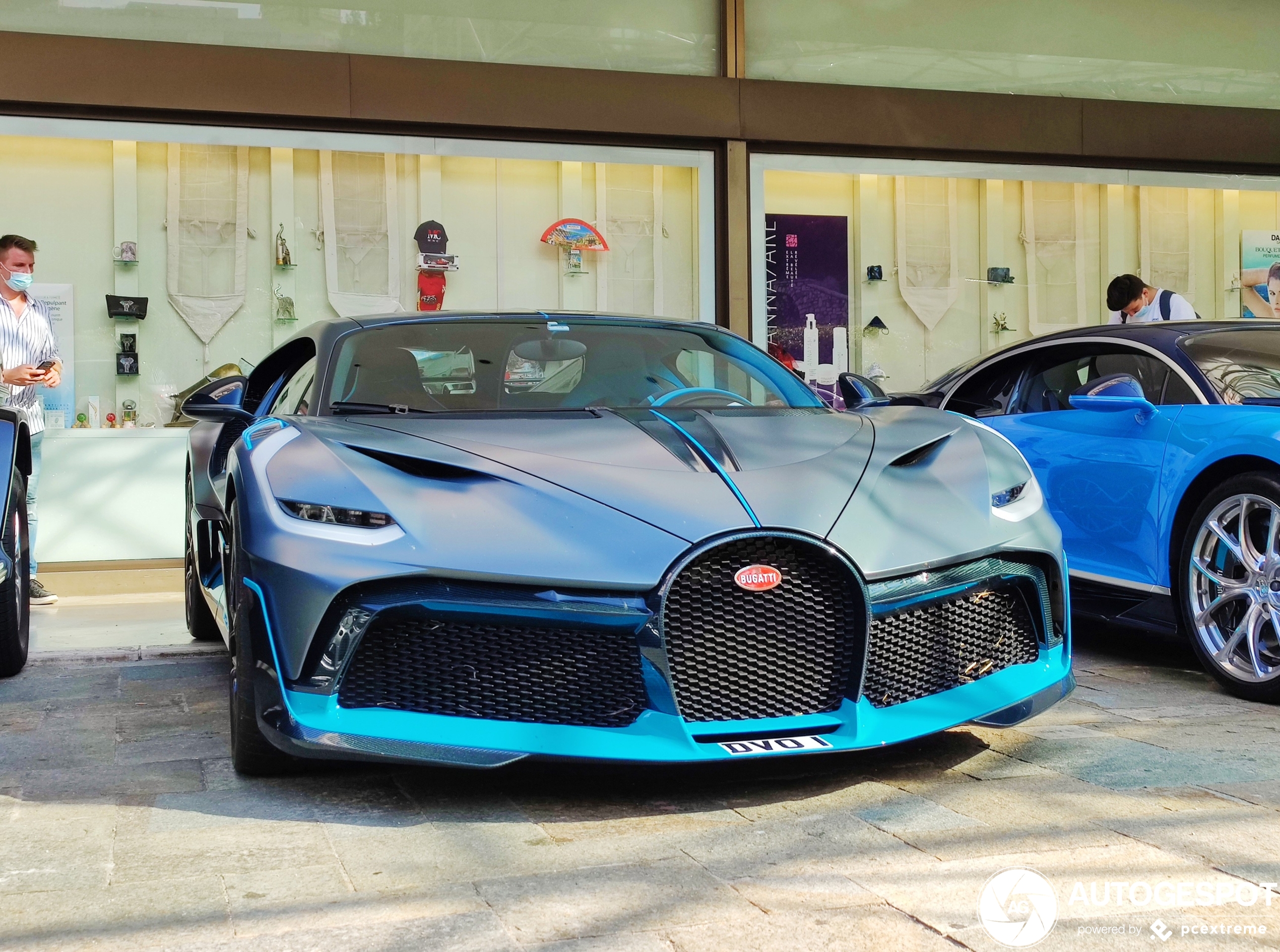 Klaar, uitgespeeld: Bugatti Divo gespot in Monaco