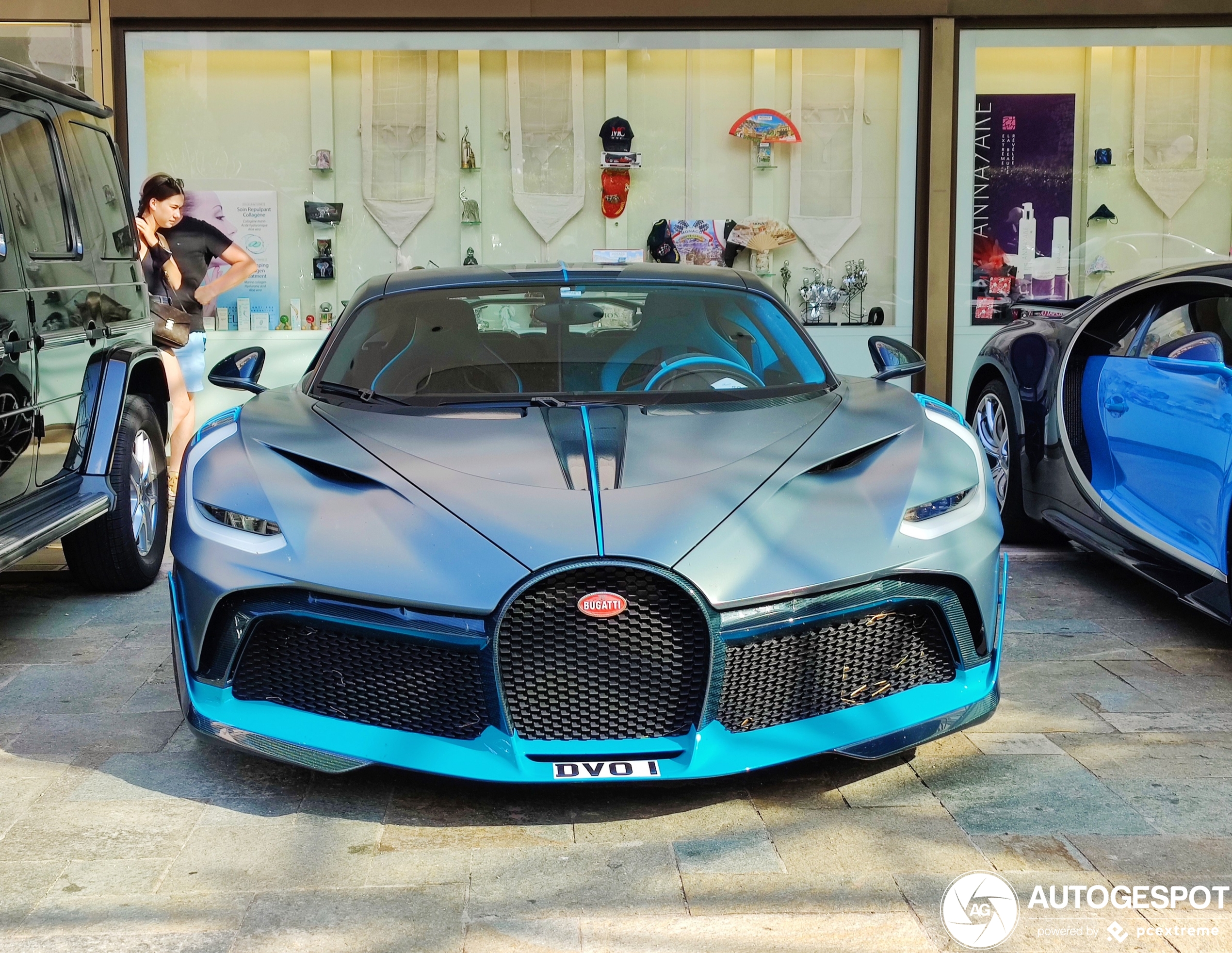Klaar, uitgespeeld: Bugatti Divo gespot in Monaco