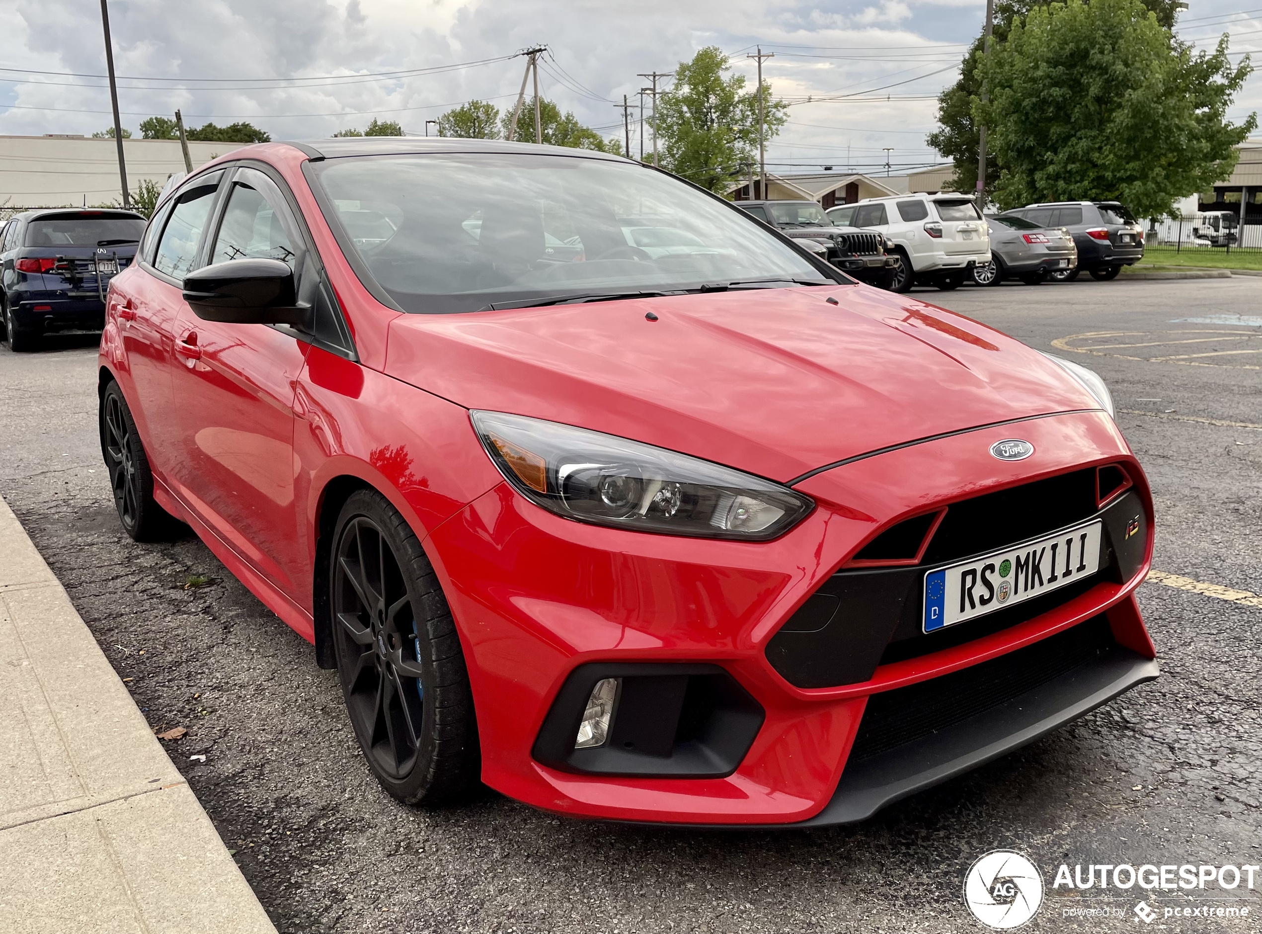 Ford Focus RS 2015 Race Red Edition 2018