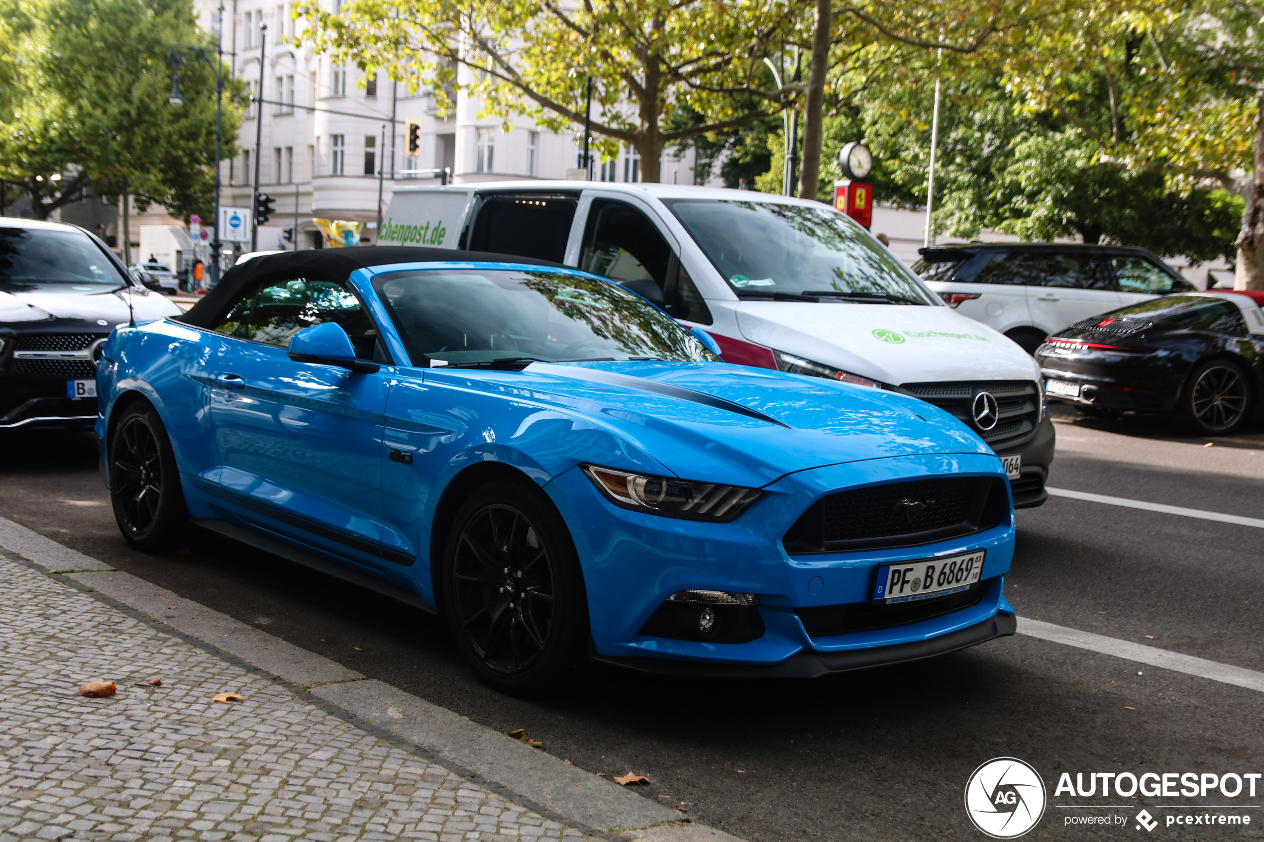 Ford Mustang GT Convertible 2015 Black Shadow Edition