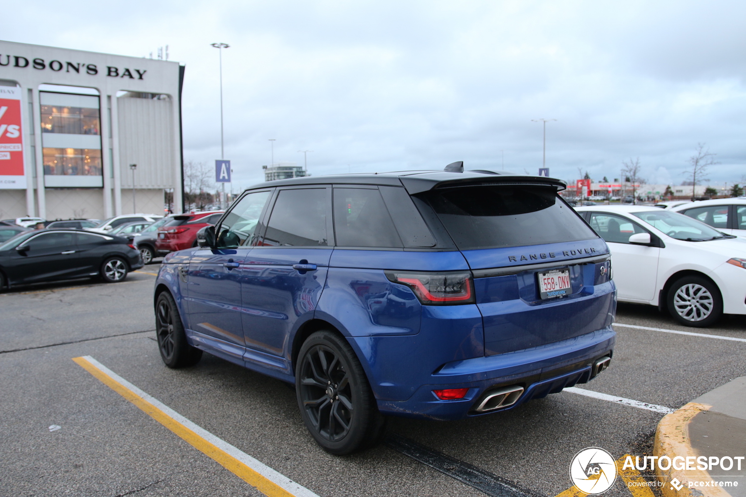 Land Rover Range Rover Sport SVR 2018