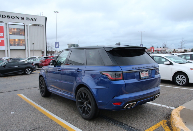 Land Rover Range Rover Sport SVR 2018