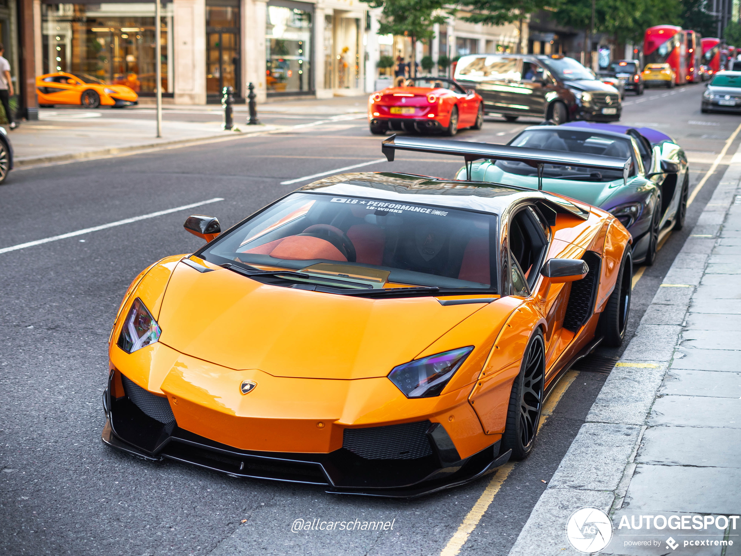 Lamborghini Aventador LP700-4 Liberty Walk LB Performance Wide Body