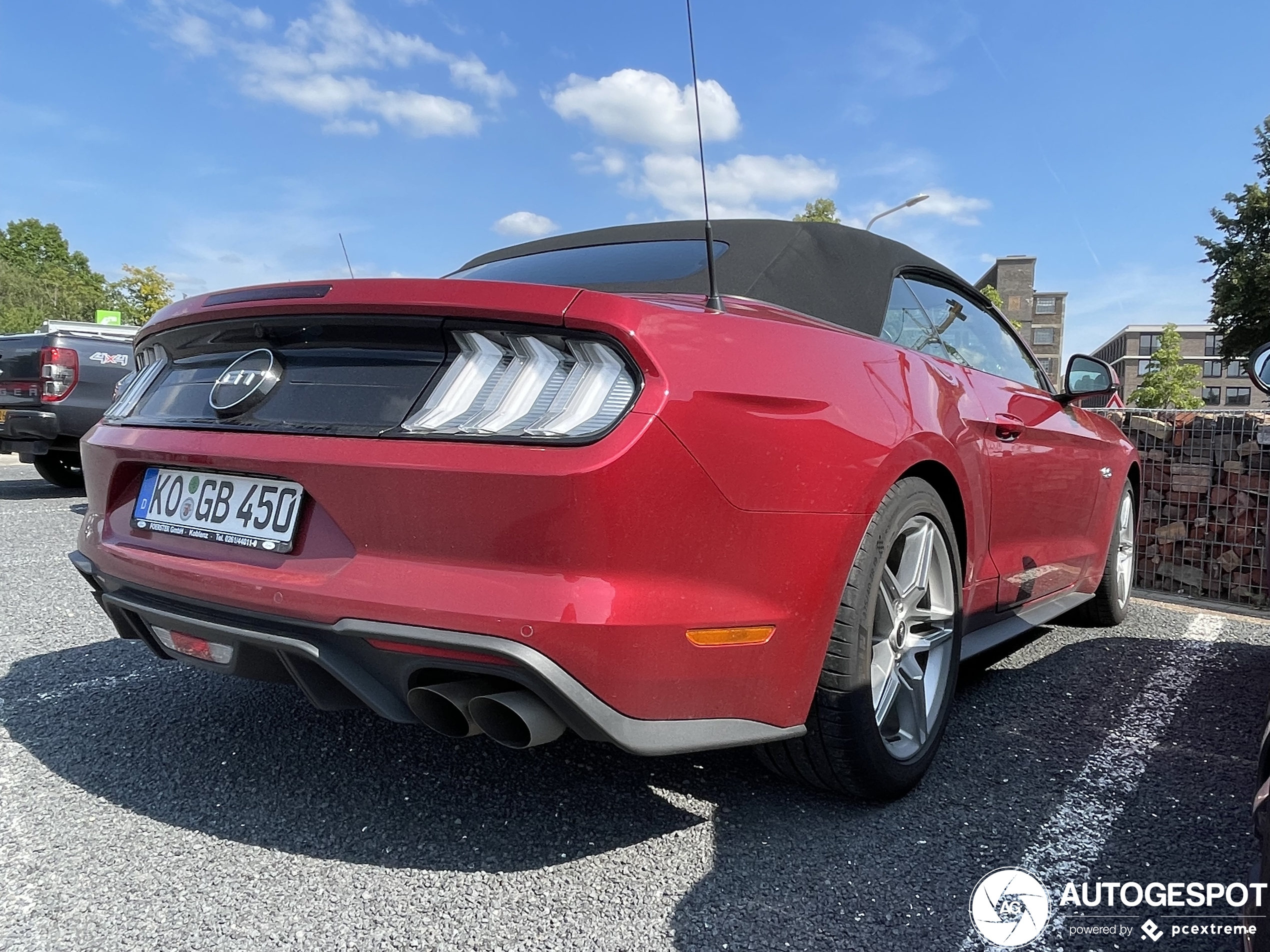 Ford Mustang GT Convertible 2018