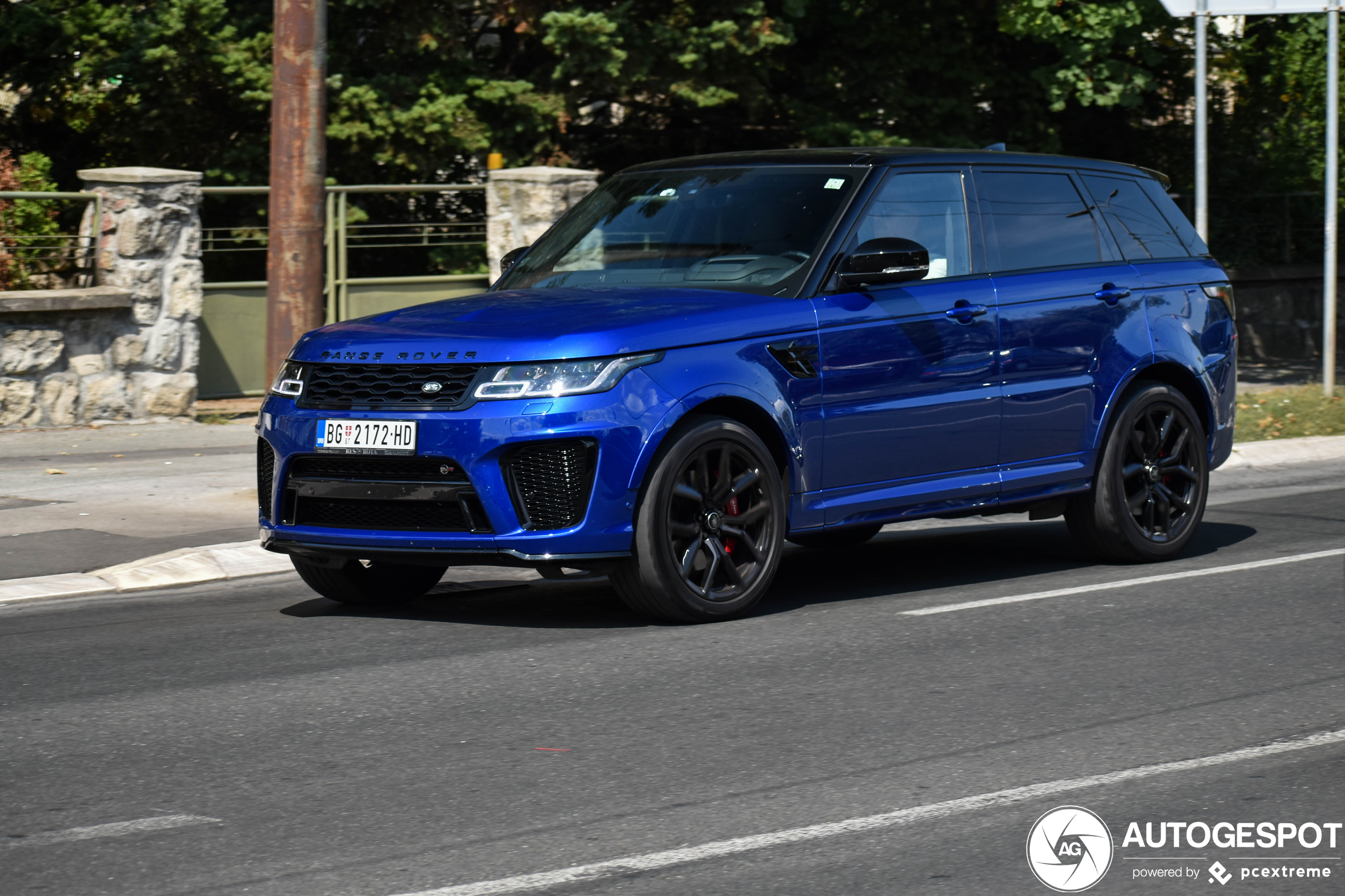 Land Rover Range Rover Sport SVR 2018