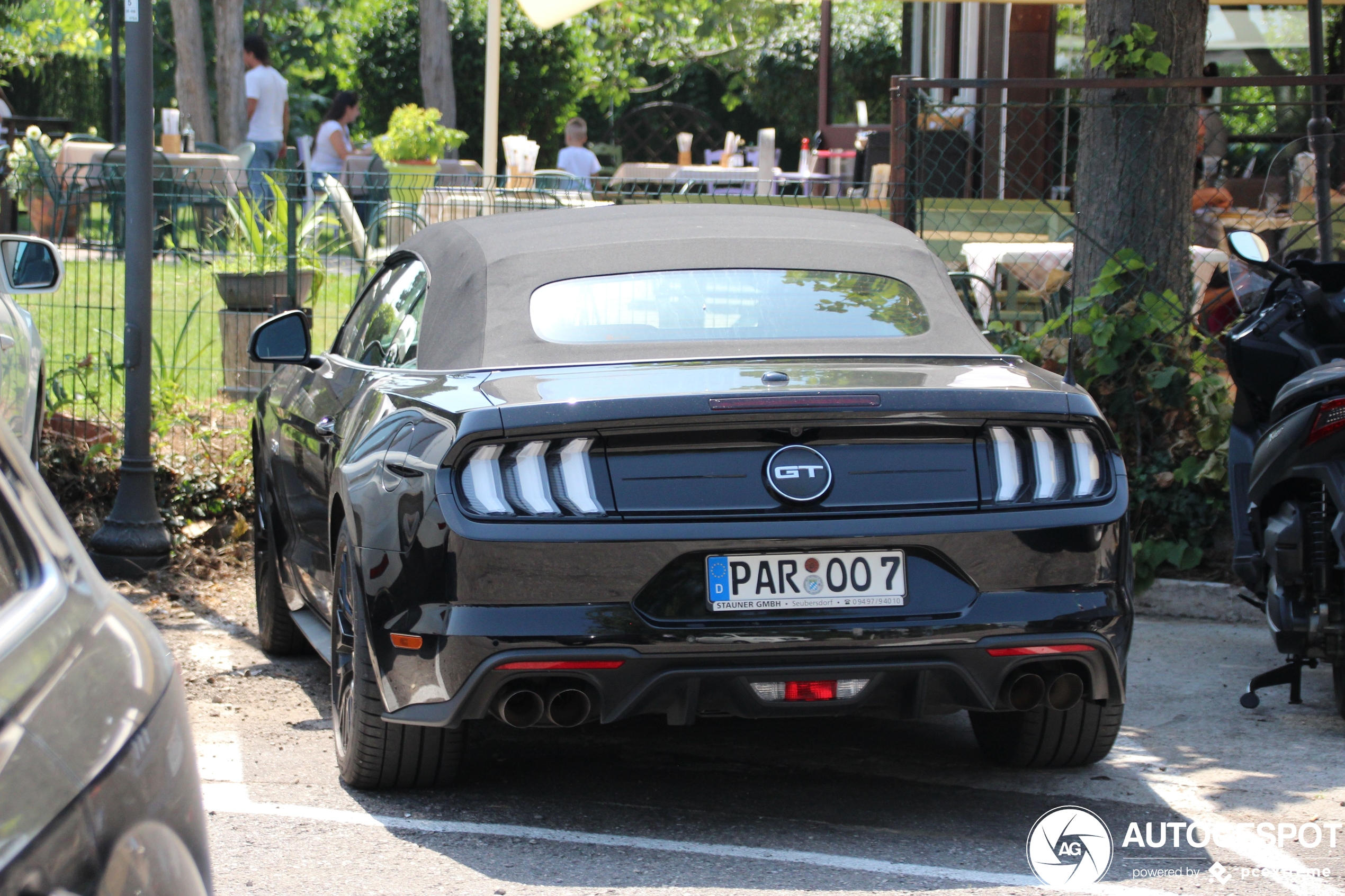 Ford Mustang GT Convertible 2018