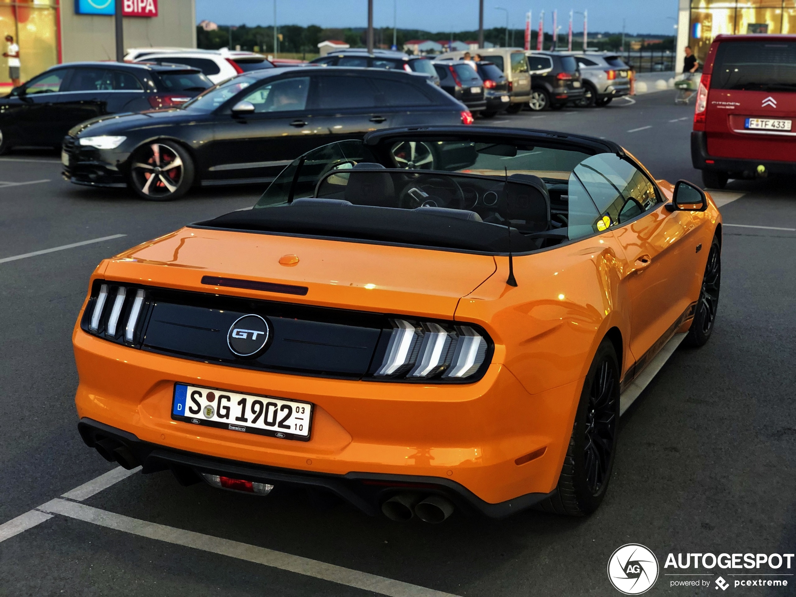 Ford Mustang GT Convertible 2018