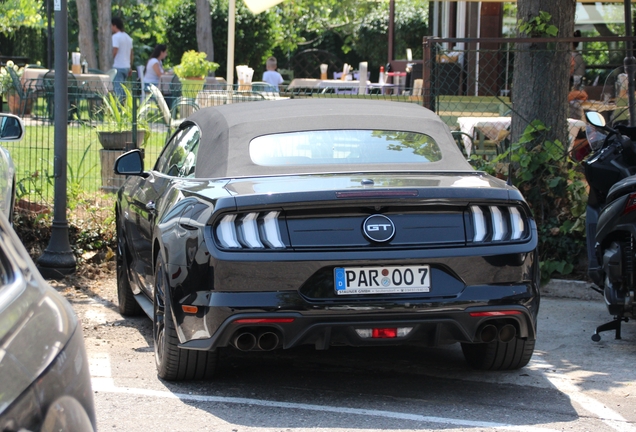 Ford Mustang GT Convertible 2018