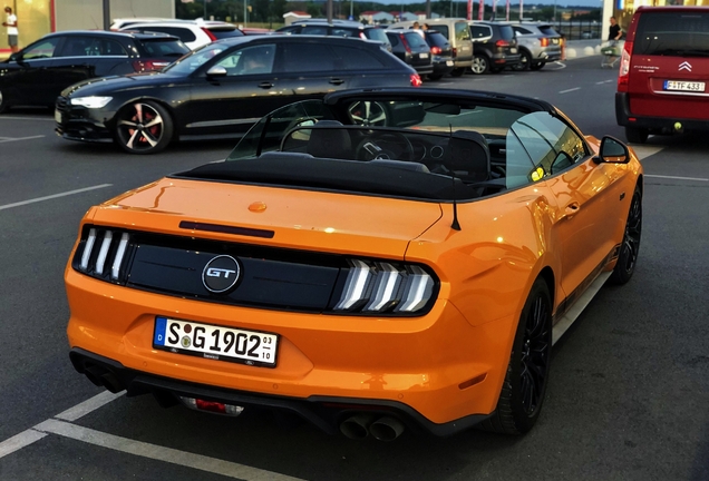 Ford Mustang GT Convertible 2018