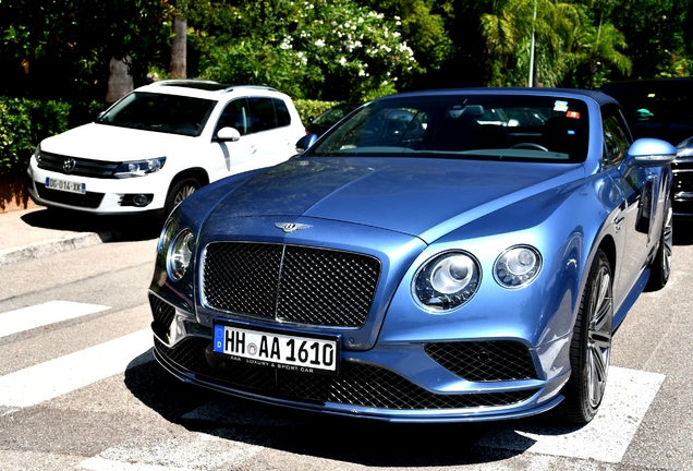 Bentley Continental GTC Speed 2016