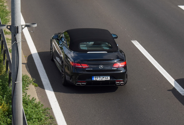 Mercedes-AMG S 63 Convertible A217 2018