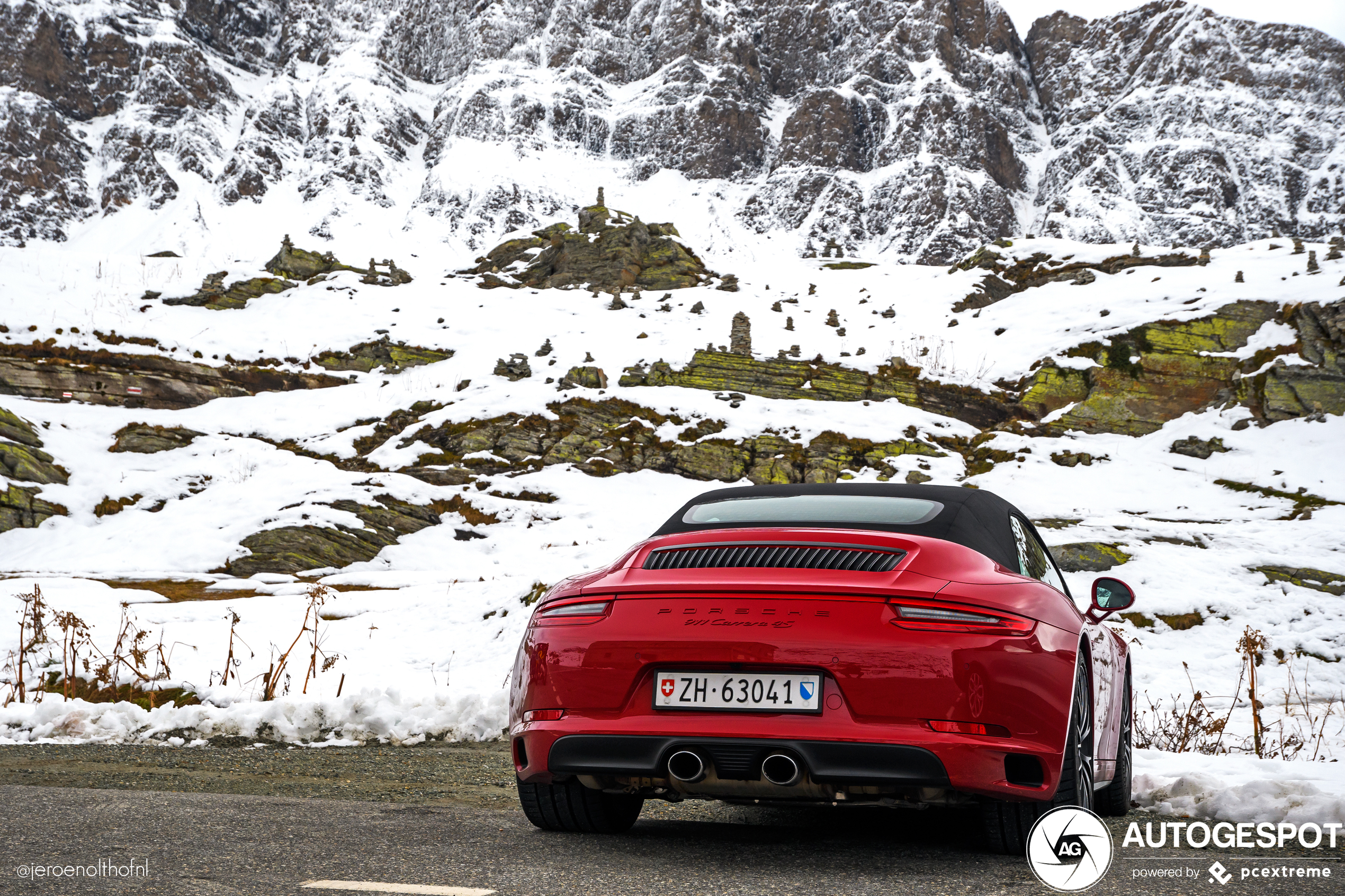 Porsche 991 Carrera 4S Cabriolet MkII