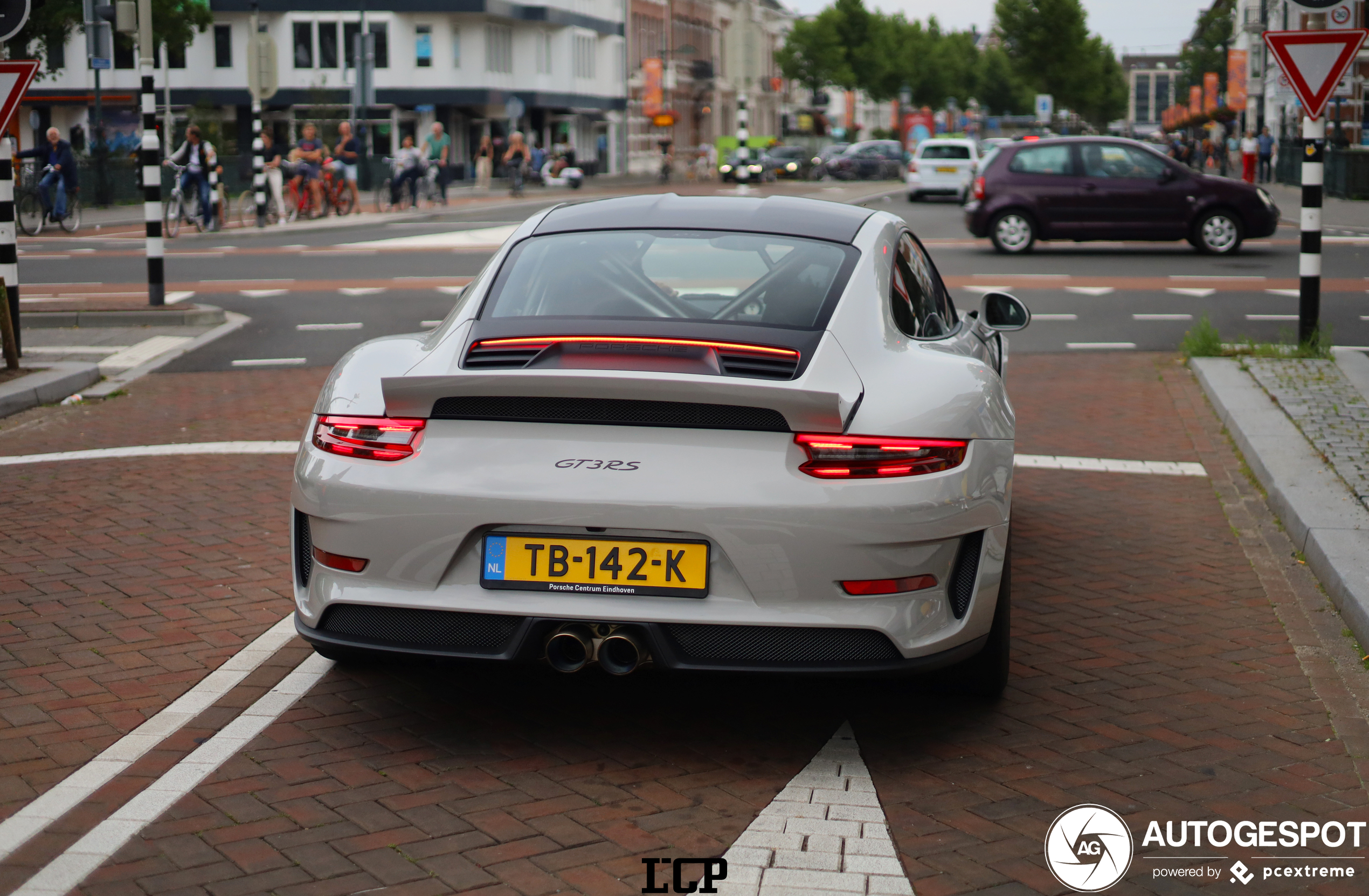 Blijft apart een Porsche 991 GT3 RS zonder spoiler