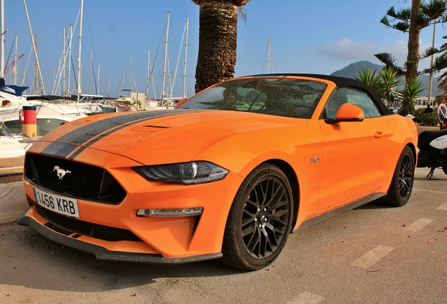 Ford Mustang GT Convertible 2018