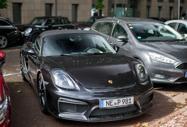 Porsche 981 Boxster Spyder