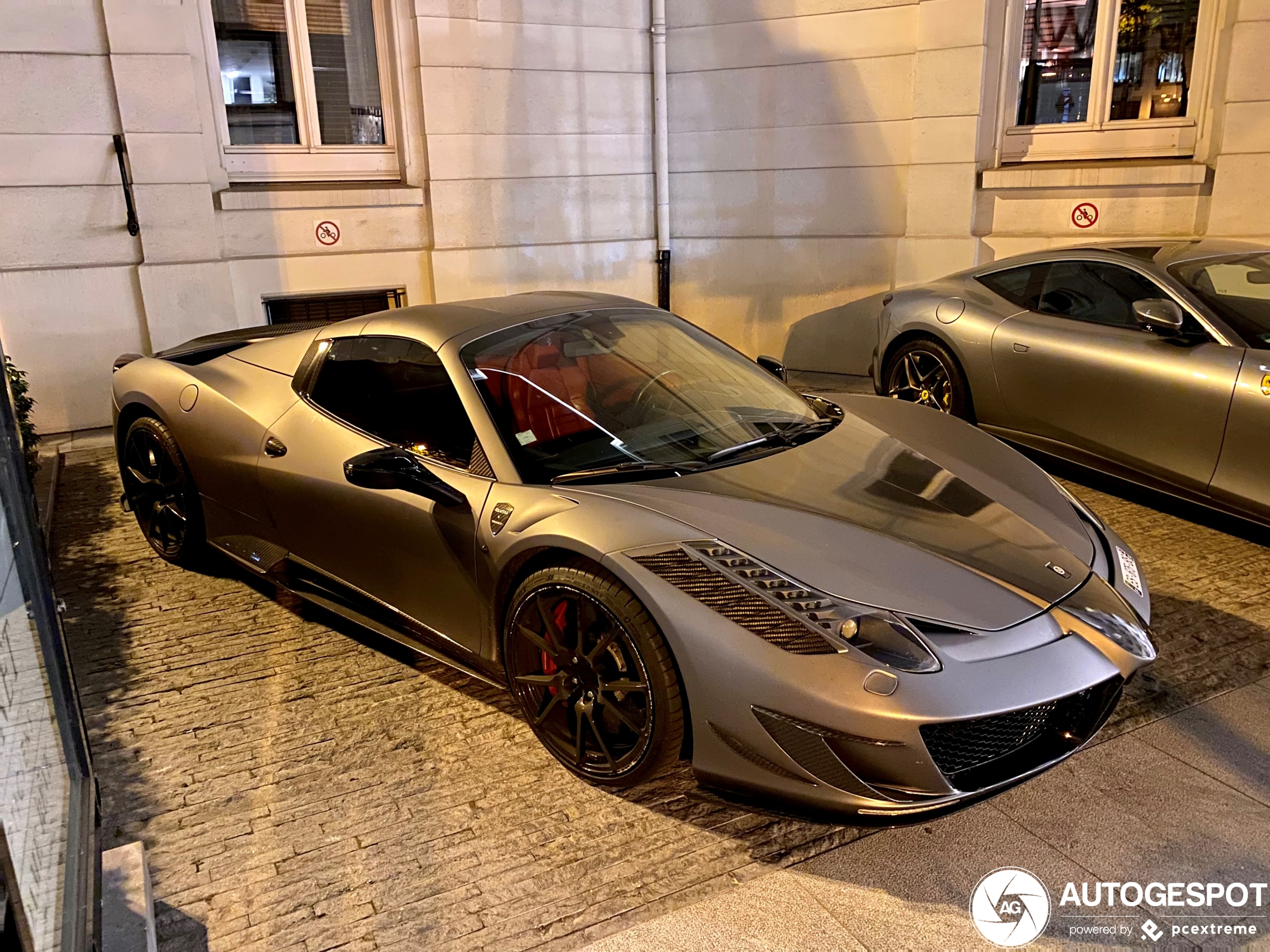 Ferrari 458 Spider Mansory Siracusa Monaco Limited Edition