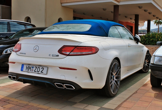 Mercedes-AMG C 63 S Convertible A205 Ocean Blue Edition